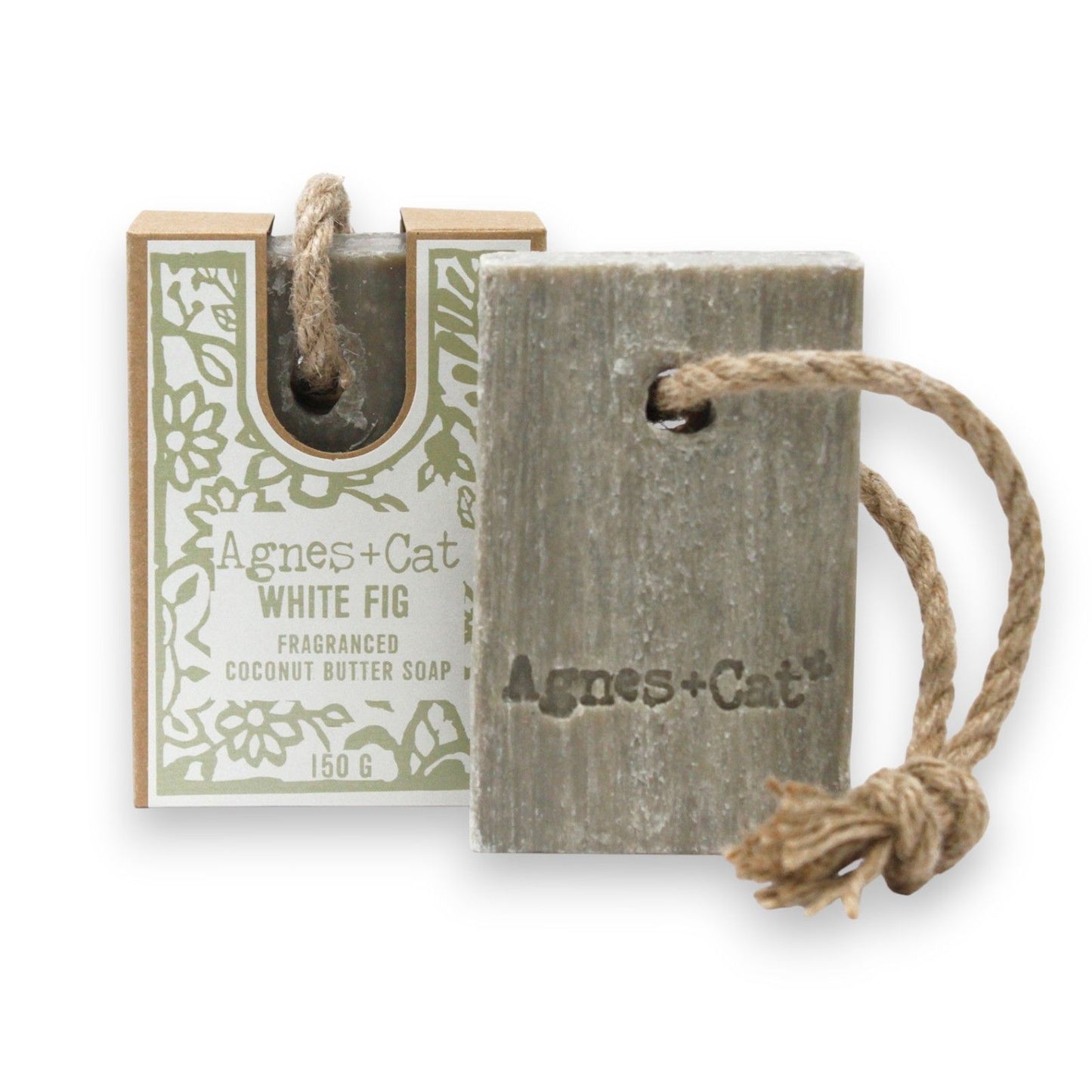 Agnes + Cat Soap On A Rope - White Fig