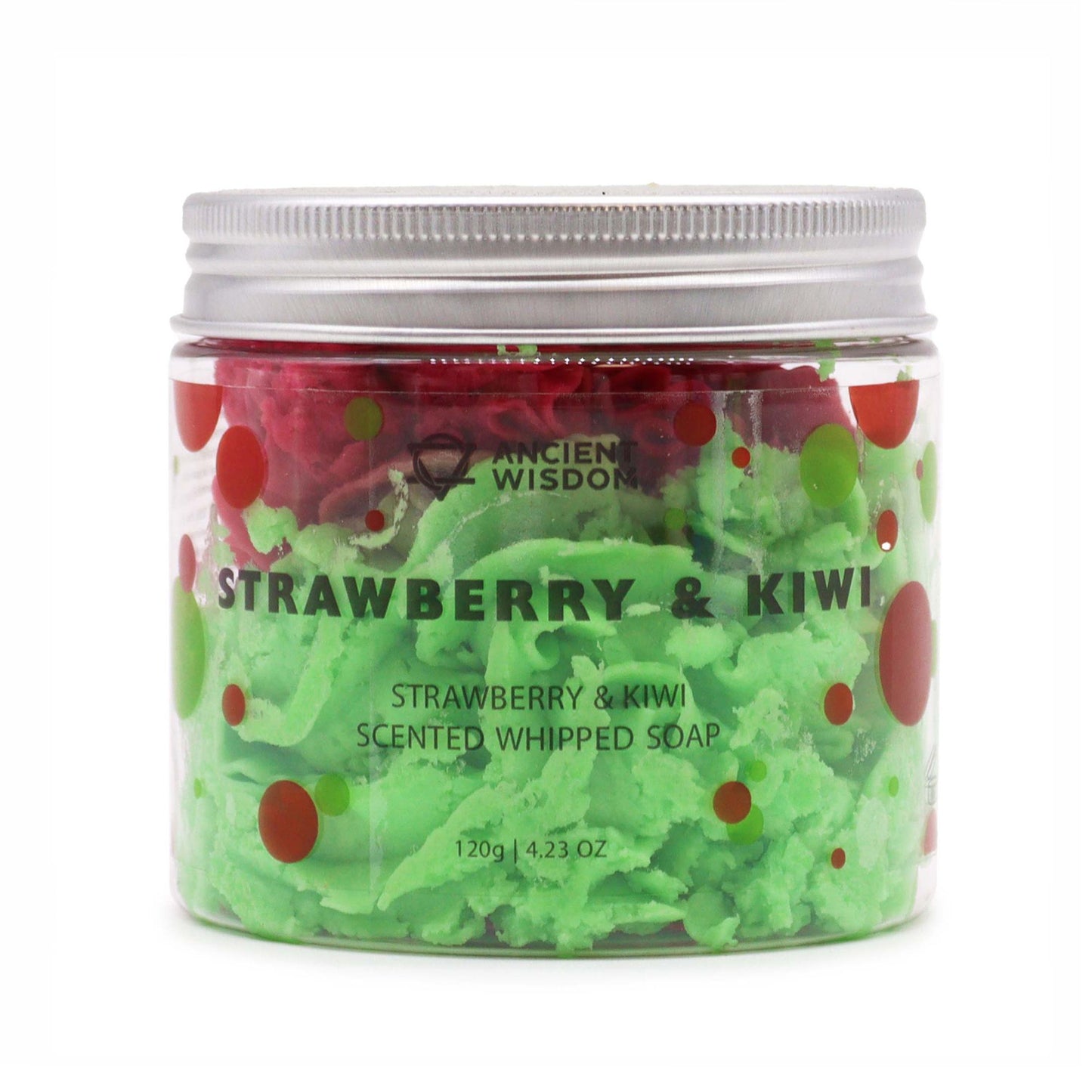 Strawberry & Kiwi Whipped Cream Soap 120g