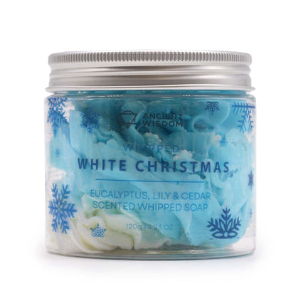 White Christmas Whipped Cream Soap 120g